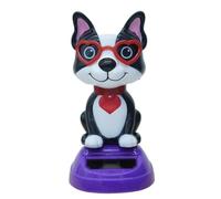 Générique 2 pièces Chat Animal Dansant Solaire, Figurine Solaire Voiture Qui Bouge, Danse Solaire, Chien Danseur Solaire Voiture, Figurines De Tableau De Bord De Voiture