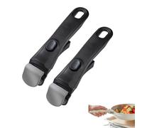Générique 2 Pièces Poignée Amovible Universelle Pour Poêles, Poignée Amovible Mastrad, Poignee Détachable Pour Casserole Résistante À La Chaleur (250°C,10kg) (Nior)