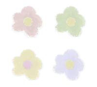Générique - 20 SERVIETTES COCKTAIL PAPIER FLEURS 26CM PASTEL