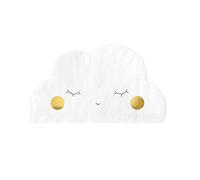 Generique - 20 Serviettes en Papier en Forme de Nuage Blanc 32 x 19 cm