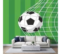 Générique 200 x 140 cm Mural Personnalisé 3D, Compétition Sportive Papier Peints Panoramique Pour Salon Chambre D'Enfant Décoration Murale, Tapisserie Sports Football