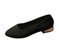 Générique 2026 Chaussures décontractées pour Femmes pour Le Travail, Les Rendez-Vous et Les Loisirs. Modèle Confortable à Enfiler avec Bout fermé et Talon Bloc pour Une Utilisation Toute l'année.