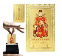 Générique 2027 New Year Blessing Card - Year of the Goat Metal Wallet Card