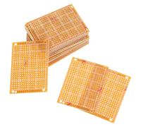 Générique 20pièces Planche PCB Résine Solide pour Soudure et Projets Électroniques DIY Kit de Circuit Imprimé Polyvalent pour Expériences et Maintenance