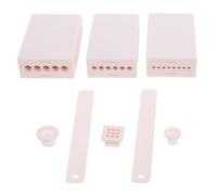 Générique 3 Ensembles Outil de Polymère de Perles en Pâte Façonnage pour | Kit de Modelage Guide D’épaisseur, Gabarit de Coupe, Format 8x5x2, 5cm, Usage DIY