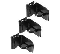 Générique 3 Pièces Serrure à Loquet Acier Inoxydable Verrou de Porte à Angle Droit Degrés Loquet de Sécurité Robuste pour Portail Cage Animal Fenêtre Armoire
