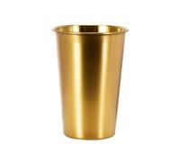 Générique 3 Tasse de camping empilable en acier inoxydable, tasse de voyage portable de 600 ml pour café, thé, lait, bière, repas en plein air, gobelets en métal
