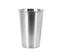 Générique 3 Tasse de camping empilable en acier inoxydable, tasse de voyage portable de 600 ml pour café, thé, lait, bière, repas en plein air, gobelets en métal