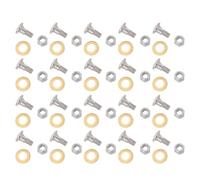 Générique 30 Ensembles Accessoire et Métal Résistance Verrouillage Argenté Sécurisé Remplacement Sécateur au Desserrage de de Jardin Entretien Vergers et Jardinage Extérieur