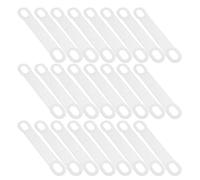 Générique 30 Pièces Bande Antidérapante en Silicone Surface Rayée et Pointillée Double Trou pour Cintres Empêche Les Vêtements de Glisser, pour Salles de Bain et Magasins