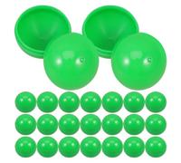 Générique 30 Pièces Boules de Tombola Ouvrables Vertes pour Fête Jeux de Tirage Sort Contenants Opaques Accessoires Anniversaire