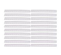 Générique 36 Pièces 30cm Règle de Dessin Double Face en Plastique | Graduations Précises, Marquages des Deux Côtés, Usage École et Bureau, pour Enseignants et Élèves