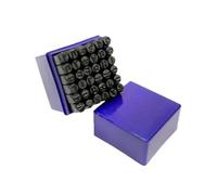 Générique 36 Pièces Lettres et Chiffres à Frapper, 2mm Kit de poinçons en métal et en Cuir, Poinçon Lettre Metal, Chiffre à Frapper pour Estampage du Métal, du Plastique, du Bois, du Cuir