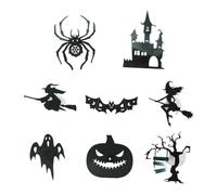 Générique 3D Glowing Halloween Wall Stickers LED Light Set -