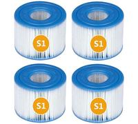 Générique 4 Cartouches de Filtration Intex pour Filtre Spa - Intex Type S1