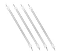 Générique 4 Pièces Bobine pour Poêle Électrique en Quartz et Céramique, Résistance Infrarouge pour Chauffage Stable et Uniforme, Remplacement Facile pour Radiateur Portable en Espace