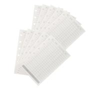 Générique 450 Feuilles Feuilles Mobiles A7 pour Classeur, Suivi Budget | Recharge à 6 Anneaux, Pages Lignées pour Agenda, Format A7, Gestion des Revenus et Dépenses