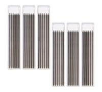 Générique 48 Pièces Mine Crayon Chantier 2.8mm HB | Recharges pour Crayon Charpentier, Noir, pour Menuiserie et Construction