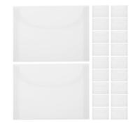 Générique 50 Pièces Enveloppes Finition Papier en Invitations de Vélin Mariage pour Translucide Lisse, Pliées, Polyvalentes, au Design Élégant pour Toutes Occasions