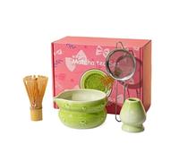 Générique 5pcs Rose Style Japonais Matcha Faisant Le Kit En Céramique Matcha Bol Mignon Tasse À Thé Avec Bec Complet Thé Ensemble De Brassage
