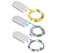 Générique 6 Guirlandes Lumineuses À Piles, Guirlande Lumineuse LED, Petite Guirlande Lumineuse Noel Intérieur, Guirlande Led À Pile, Guirlande Lumineuse Étoilée À LED De 1 M, Décor Festif