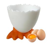 Générique 6 Pièces Coquetier Porte Œufs pour Comptoir Coquetier Oeuf Coquetier Enfant Personnalisé Porte-œufs Mignon Support D'oeufs De Pieds De Poulet Plateau D'oeufs Dessin Animé