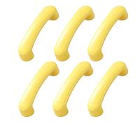 Générique 6pcs Bouton De Tiroir, Manche En Céramique Surface Lisse