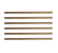 Générique 6pcs Rivets en Laiton pour Manche de Couteau, Résistants à L'usure Quotidienne, Installation Facile, Accessoires Solides pour Couteaux D'extérieur Cuisine