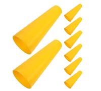 Générique 8 Pièces Bobine de Fil Plastique Conique en PVC pour Travaux D'aiguille et Tricot Construction Stable et Distribution Régulière du Fil