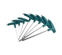 Générique 8 pièces clé hexagonale à poignée en forme de T clé à tête hexagonale pour la réparation à domicile entretien mécanique 10-T45 ensemble hexagonal à poignée en T