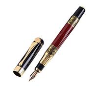 Générique à bille à bille en métal et grain de bois, stylo-plume rétro, écriture de pour le bureau exécutif, les affaires, les femmes et les hommes Encre