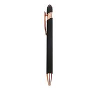 Générique à bille rétractable encres noires pour bureau hôtel, Black | de d ' affaires en métal, écriture fluide, 0.7mm, rechargeable, pour bureau, hôtel, réception des