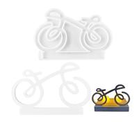 Générique à chocolat pour vélo - Outil de décoration de gâteau en silicone, à pâte à sucre fondant | en forme de vélo pour décoration de gâteau, cuisson du chocolat, sucre, Dessert artisanal,