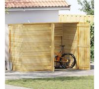 Générique Abri à vélo de Jardin 232x110x170 cm Bois de pin imprégné, Maison & Jardin, Pelouses & Jardins, Vie en extérieur, Structures extérieures, Cabanes & abris de Jardin, Brun, (Poids 149.8KG)