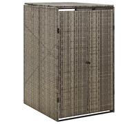 Générique Abri pour Poubelle Gris 70x80x117 cm Résine tressée,Maison & Jardin,Produits ménagers,Accessoires pour conteneurs à déchets,Cache-conteneurs à déchets,Gris,11.7 KG,319864