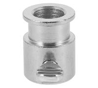 Générique Accessoire de Boulon en Fer Argenté M5 pour Tige de Tournebroche Barbecue Surface Lisse Assurant Une Rotation Fluide, Butée de Broche pour Rôtisserie Extérieure