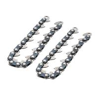 Générique Accessoires de débroussailleuse, 2 pièces, chaîne en métal, Ligne de Coupe for tête de débroussailleuse