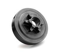 Générique Accessoires for Outils électriques de Jardin Tronçonneuse à Essence 25cc Couvercle d'embrayage 6 Dents Pignon de chaîne 3/8"