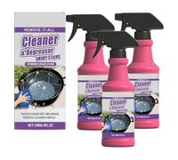 Générique Action Rapide Dégraissant Barbecue Spray, 120ML BBQ Nettoyant, Nettoyant Dégraissants pour Gril Extérieur, Élimination Taches Huile Gril Spray (3 pièces)