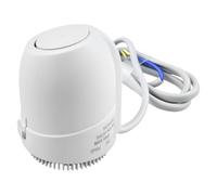 Générique Actionneur Thermique électrique 230 V pour Chauffage par Le avec Adaptateur de dérivation 24 V et Adaptateur de radiateur thermostatique de Chauffage avec boîtier en Plastique