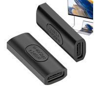 Générique Adaptateur d'extension de Type C, Adaptateur d'angle de Type C,Adaptateur Type-C pour Haute définition 8K - de Charge et de Transmission Rapides pour la Maison, l'école, Les Voyages d'affai