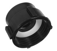 Générique Adaptateur Robuste Joint en Caoutchouc Épaissi en Plastique vers 2 Pouces Filetage Fin 75mm Filetage Grossier pour Vannes de Réservoir IBC pour Irrigation de Jardin