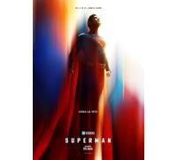 Générique Affiche Cinéma Originale Petit Format - Superman (format 40 x 53 cm Roulée) Année 2025
