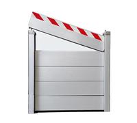 Générique Aluminium Barrière Anti-Inondation L 400cm * H 100cm pour Portes Contre Les Inondations pour Garage Réutilisable Barrière Mobile De Protection Contre Les Inondations