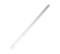 Générique Aluminium pour Menuiserie à Rainure Universelle Connecteur pour Gabarit avec Trous de Fixation Rail de Routeur pour D'Onglet Compatible, Argent, 100 Cm X 3 Cm