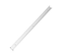 Générique Aluminium pour Menuiserie à Rainure Universelle Connecteur pour Gabarit avec Trous de Fixation Rail de Routeur pour D'Onglet Compatible, Argent, 50 Cm X 3 Cm