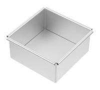 Générique Aluminium Removable Base Square Cake Tin Non-stick Baking Mold For Cheesecakes Cakes