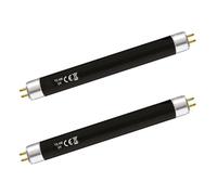 Générique Ampoules CFL T5 4W 150mm / 6'' - Crée Une lumière Noire Ultraviolet UV pour Aider à la détection de Faux Billets et passeports - Douilles à 2 Broches G5 (Lot de 2)