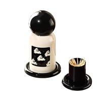 Générique Animal Toothpick Holder - Whimsical Pattern Storage Dispenser, Decorative Tabletop Toothpick Container, Pop-Up Case | For Home Living Room Kitchen Tabletop Party Food Camping