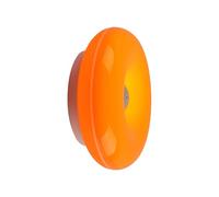 Générique Appliques murales - Appliques murales à piles, Lampe donut orange | Table d'art moderne du milieu du siècle et déco murale pour un chevet, décoration de chambre esthétique et cool et funky